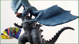 GODZILLA VS ION DRAGON WITH CLAY/PLASTILINA. Monarch: Legacy of Monsters