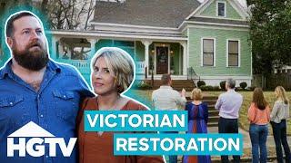 Ben & Erin Give A Victorian Vibe To A House For Three Siblings! | Home Town