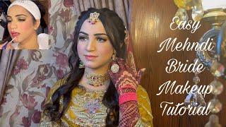 Easy Mehndi Makeup Tutorial |Anam Ismail Signature Salon