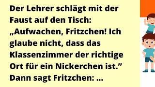 Freche Fritzchenwitze | Lustige Witze mit dem kleinen Fritzchen