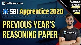 SBI Apprentice Previous Year Question Paper - Reasoning | Based on SBI Apprentice Syllabus 2020