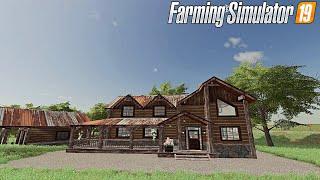 **NEW MOD** FARMING SIMULATOR 19 - COUNTRY / RANCH STYLE FARM HOUSE MOD