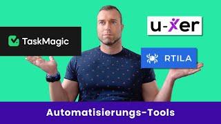 TaskMagic, U-xer, RTILA im Vergleich  AppSumo Deals für Automatisierung