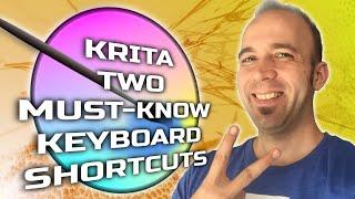 Krita - Two Must-Know Keyboard Shortcuts