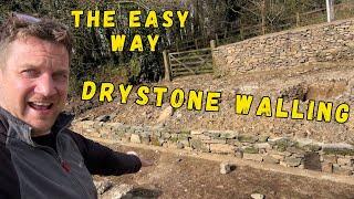 Easy Way to Build a Dwarf Stone Wall? 1 Day Build!