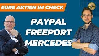 Aktienanalyse: Paypal, Freeport-McMoran, Mercedes - Mit Rüdiger Born & Christof von Wenzl