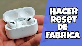 Como RESETEAR de fabrica tus AIRPODS, Hard reset, Factory reset | TecTips