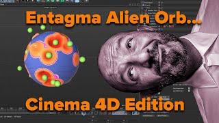 Create an Alien Orb using Cinema 4D