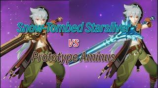 New Snow-Tombed Starsilver Vs Prototype Aminus