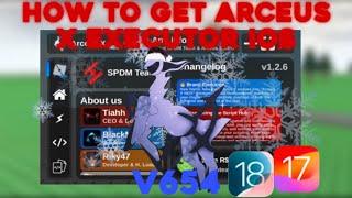 How To Install Roblox Executor Arceus X iOS Updated V654 | No Revokes, No blacklist