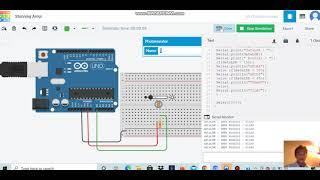 Project Sensor Cahaya Dengan Arduino Uno Software Tinkercad