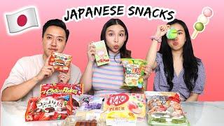 Trying Japanese Snacks  | TINA TRIES IT