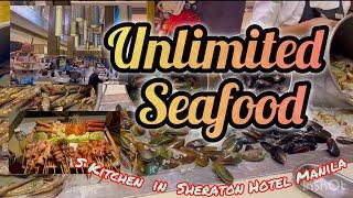 Unlimited Seafood in Manila's one of the biggest Buffet - S Kitchen!