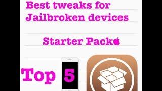 Best tweaks for jailbroken devices- starter pack