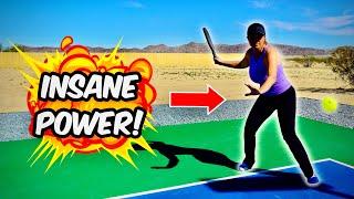 How to Get More POWER in Pickleball (hit harder drives)