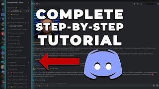 How To Make A Discord Server 2021 [Step-By-Step] - Discord Server Tutorial 2021 [With BOTS & ROLES!]