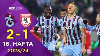 Trabzonspor (2-1) Y. Samsunspor | 16. Hafta - Trendyol Süper Lig 2023/2024