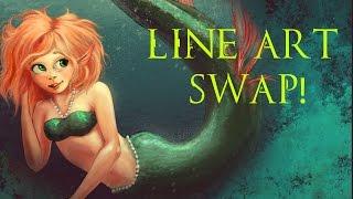 Line Art Swap - With Scribble Fix