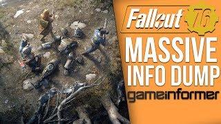 Fallout 76 HUGE Info Dump - Story Details, No Dialogue, Player Factions