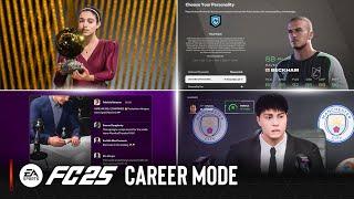 EA Sports FC 25 | Career Mode New Features & Details