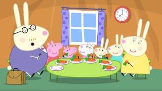 Cena con la famiglia Rabbit | Peppa Pig Italiano Episodi completi