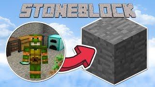 StoneBlock #01 - Мир из камня | Выживание в Маинкрафт с модами