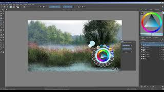 Krita - How to use the "Let it be Water" Brush
