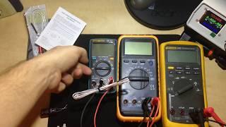 ANENG AN8002 versus MY-68 ( Mastech clone ) versus Fluke 87 V