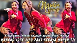 PAKE KEBAYA MERAH!!! MENCUG BAJIDORAN IDHA JIPO HAJAT ANGKRINGAN TEH ITA - Jaipong PRMMJ  Namin Grup