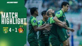 MATCH HIGHLIGHT | PERSEBAYA 4 - 1 PERSIK KEDIRI