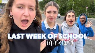 letzte Schulwoche in IRLAND  Auslandsjahr Irland | Sina Vlog 13