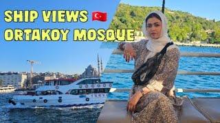 Ortakoy Mosque Maiden,s Tower Turkey Chinese food's //5 things in Istanbul #vlog #viral ##trending