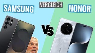 Samsung Galaxy S25 Ultra vs. Honor Magic 7 Pro | Comparison (German)