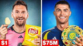 $1 VS $75,000,000 Things Football Players Bought