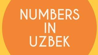 Numbers in Uzbek Language | Uzbek Numbers | Numbers in Uzbekish from 0 - Billion | Ozbekca Raqamlar