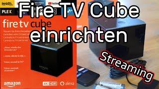 Amazon Fire TV Cube einrichten, mit WLAN verbinden und mit Amazon Konto verknüpfen