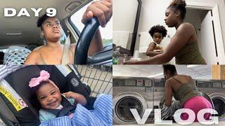 DITL VLOG | DAY 9 OF OUR VLOG CHALLENGE + LAUNDRY DAY + WALMART RUN & MORE