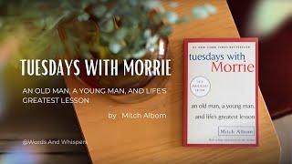 Tuesday with Morrie full audio book:  Inspirational Insights and Lessons #audiobook #books