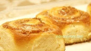 Easy Cinnamon Rolls (Buns) Recipe - videoculinary.com