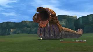 FINAL FANTASY X X 2 HD Remaster PS4 Lulu Swallowed By a Sandworm