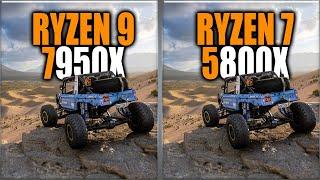 7950X vs 5800X Benchmarks | 15 Tests - Tested 15 Games and Applications