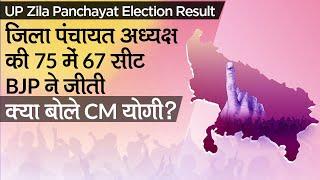 Zila Panchayat Election 2021 Result: यूपी जिला पंचायत अध्यक्ष में BJP 67 Seat जीती , CM Yogi ये बोले