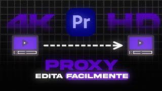 Cómo hacer PROXY En ADOBE Premiere Pro Tutorial 2024 PASO A PASO EDITA TUS VIDEOS MAS FLUIDOS