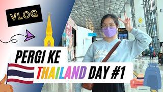 VLOG: PERTAMA KALI MEISSIE PERGI KE THAILAND  DAY 1 - PERJALANAN TERBANG CUSSSS️️