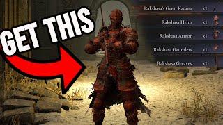 Elden Ring DLC: How To Get Rakshasa Great Katana and Armor