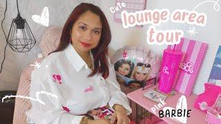 Pink and Barbie Lounge Area Tour