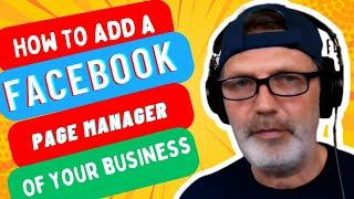How to Add a Facebook Page Manager for Your Business