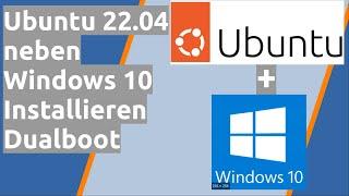 Ubuntu 22.04 installieren parallel zu Windows 10 Dualboot