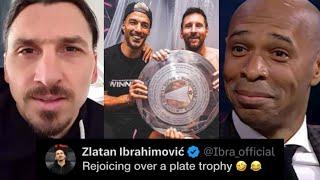 FAMOUS REACTION TO LIONEL MESSI WINNING 46th TROPHY FOR INTER MIAMI