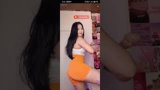 intan aninda bigo hot leging orange 2